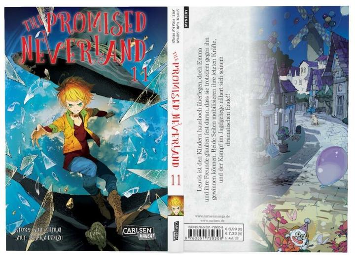 Actual product image The Promised Neverland 11 (German, Kaiu Shirai, 2019)