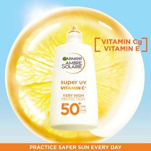 Immagine prodotto Garnier Ambre Solaire Super UV Vitamina C (Crema solare viso, SPF 50, 40 ml)