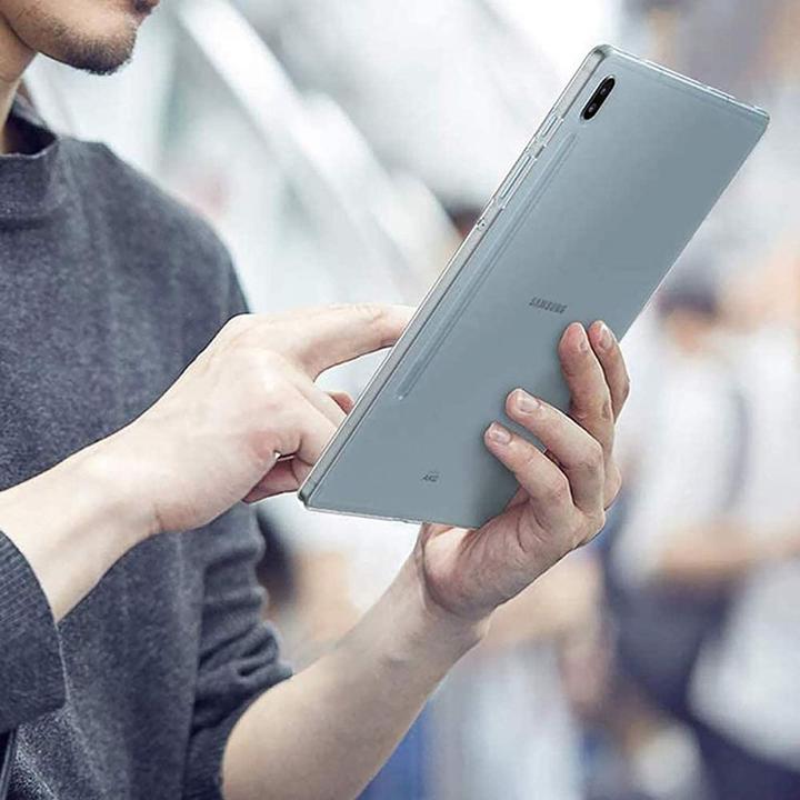 Produktbild König Design Tablethülle für Samsung Galaxy Tab S7 FE Schutzcase Cover Etuis Transparent Neu (Galaxy Tab S7 FE)