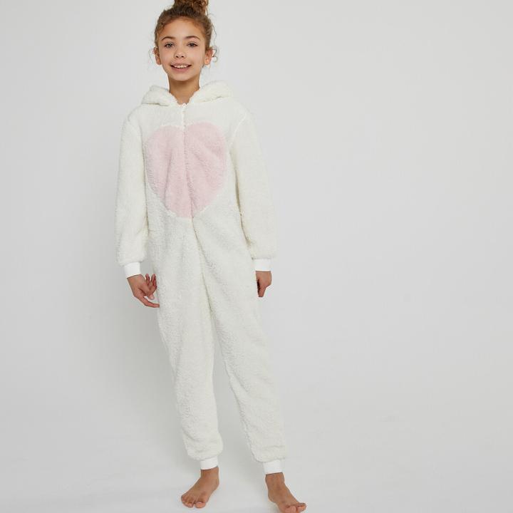 Produktbild La Redoute Collections Onesie aus Teddyfleece (128)
