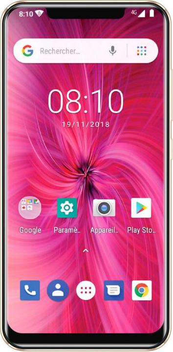 Actual product image Konrow Easy 62 - Android 8.1 - 4G - Écran 6.2" - Double Sim - 16Go, 1Go RAM - Or (16 GB)