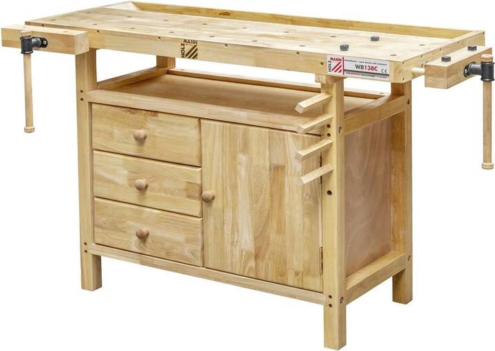 Produktbild Holzmann Hobelbank WB138C (138 cm, 62 cm)