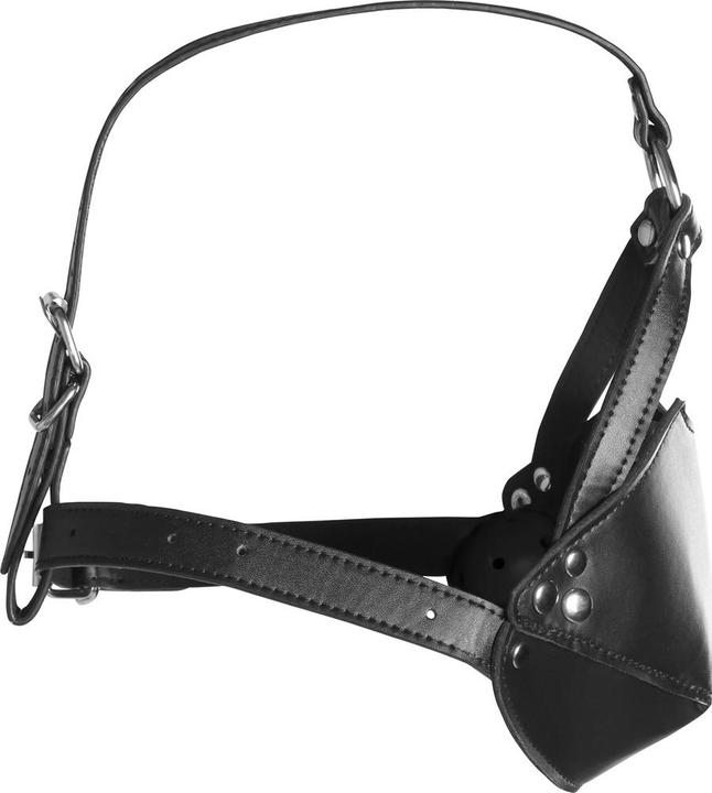 Produktbild Ouch! Head Harness with Mouth Cover and Solid Ball Gag