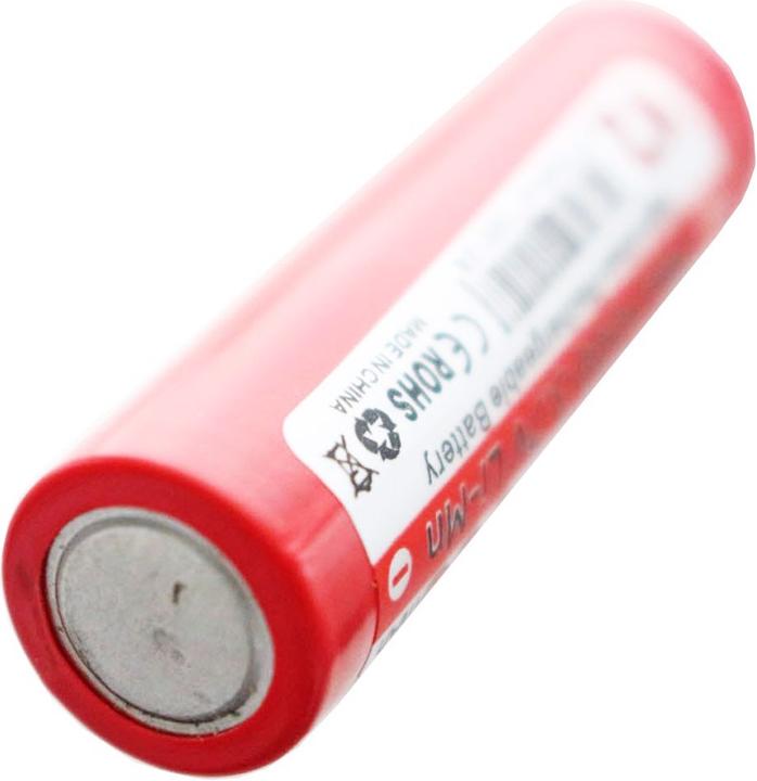 Actual product image Efest Battery IMR 14500 V2, positive pole raised (1 pcs., 14500, 700 mAh)