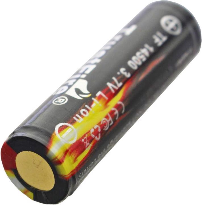 Actual product image Trustfire Akku 14500 geschützte Li-Ion-Zelle (Flame) (1 pcs., 14500, 900 mAh)