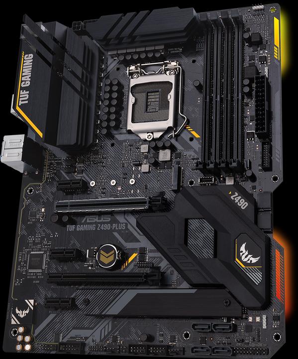 Produktbild ASUS TUF Gaming Z490-PLUS (LGA 1200, Intel Z490, ATX)