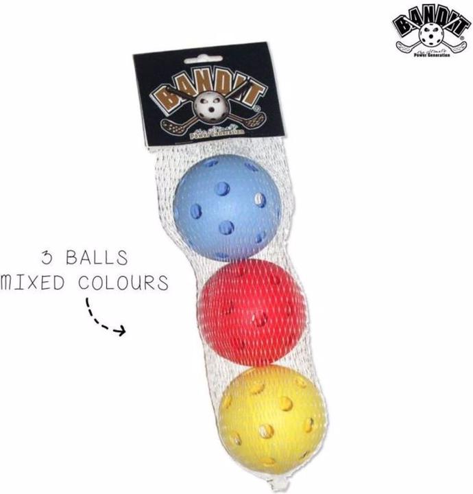 Image du produit Eurostick Balles d'unihockey pack de 3