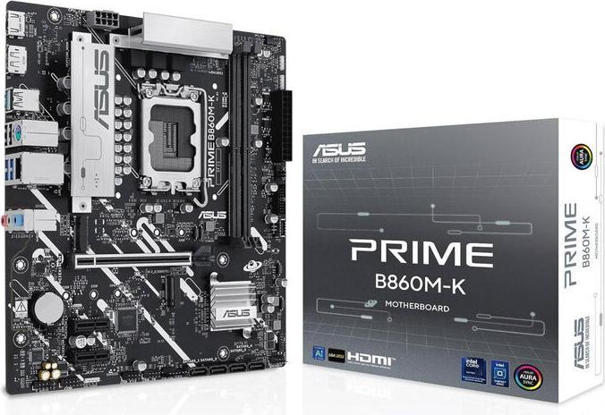 Actual product image ASUS PRIME B860M-K (LGA 1851, Intel B860, mATX)