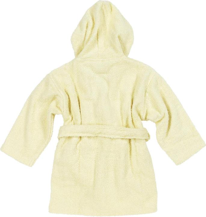 Actual product image Meyco Bathrobe mt 86/92 basic towelling soft yellow (86, 92)