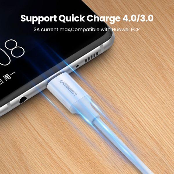 Produktbild Ugreen USB-C Power Delivery QC 3.0 20V 3A 60W (1 m, USB 2.0, 60 W)