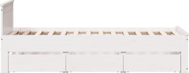 Produktbild VidaXL Bett ohne Matratze mit Kopfteil (90 x 200 cm)