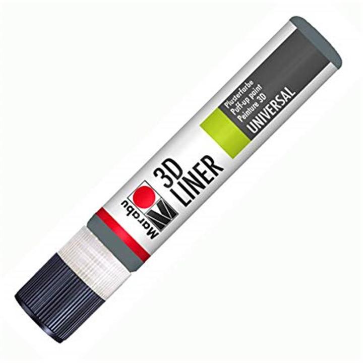 Produktbild Marabu 3D Liner 25ml grau (3D-Grey, 1 x)