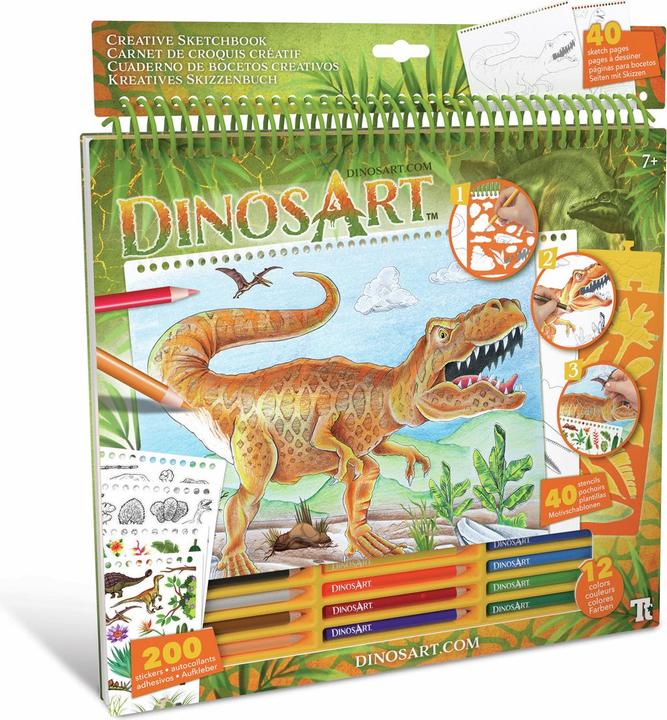 DinosArt Kreatives Skizzenbuch