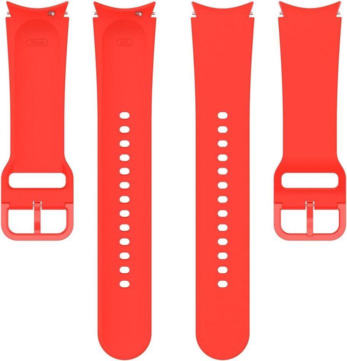 Produktbild König Design Silikon Armband 20mm Uhrenarmband für Samsung Galaxy Watch 4 5 Classic Pro Loop (20 mm, Silikon)