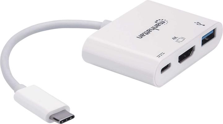 Produktbild Manhattan Docking Konverter (USB-C, 3 Ports)
