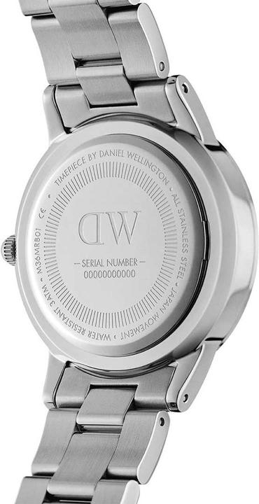Produktbild Daniel Wellington Iconic Link Black Silver (36 mm) (Analoguhr, 36 mm)