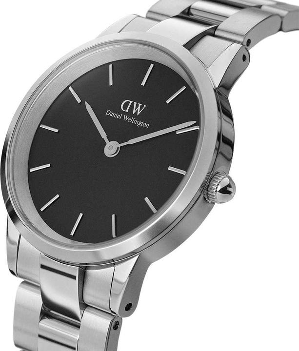 Produktbild Daniel Wellington Iconic Link Black Silver (36 mm) (Analoguhr, 36 mm)