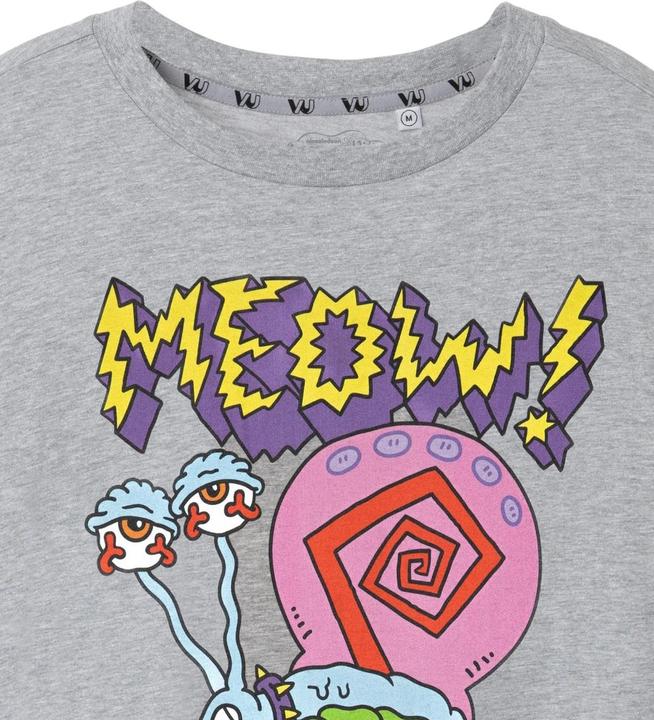 Immagine prodotto Spongebob Squarepants Meow Maglietta Gary Uomo (L)