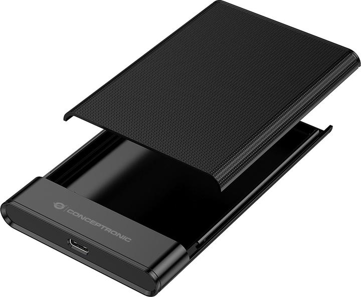 Productafbeelding Conceptronic HDD-behuizing 2,5" SATA I-III HDD/SSD USB-A &-C (2.5")