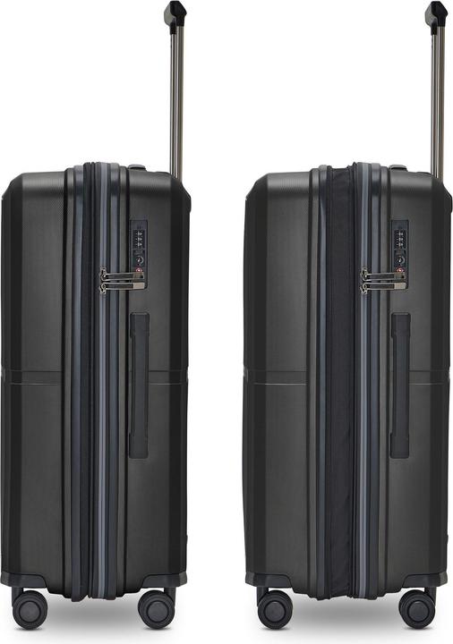 Produktbild Pactastic Collection 01 4-Rollen Trolley 67 cm mit Dehnfalte (71 l, M (50 - 90l))