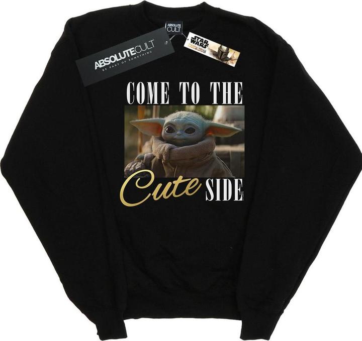 Star Wars The Mandalorian Come To The Cute Side Sweatshirt
