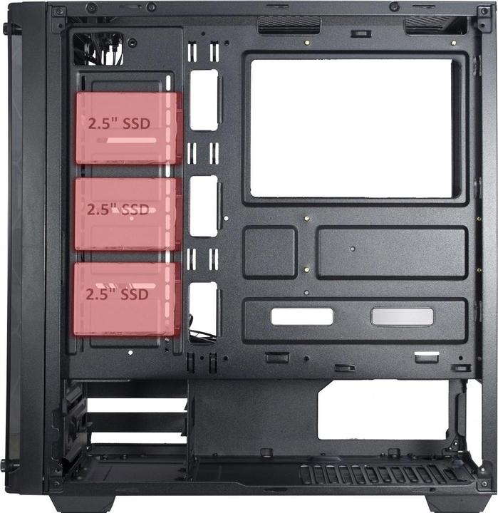 Produktbild Intertech Inter-Tech C-907 Cobweb (ITX, ATX)