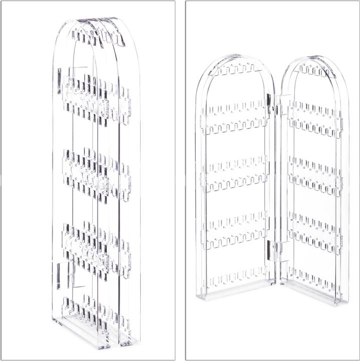 Actual product image Relaxdays Acrylic Jewellery Rack