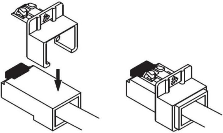 Actual product image Delock RJ45 Locking Clips Set of 40 (Cable Accessories)