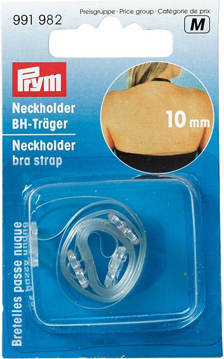 Produktbild Prym BH-Träger Neckholder, transparent 10 mm, Karte