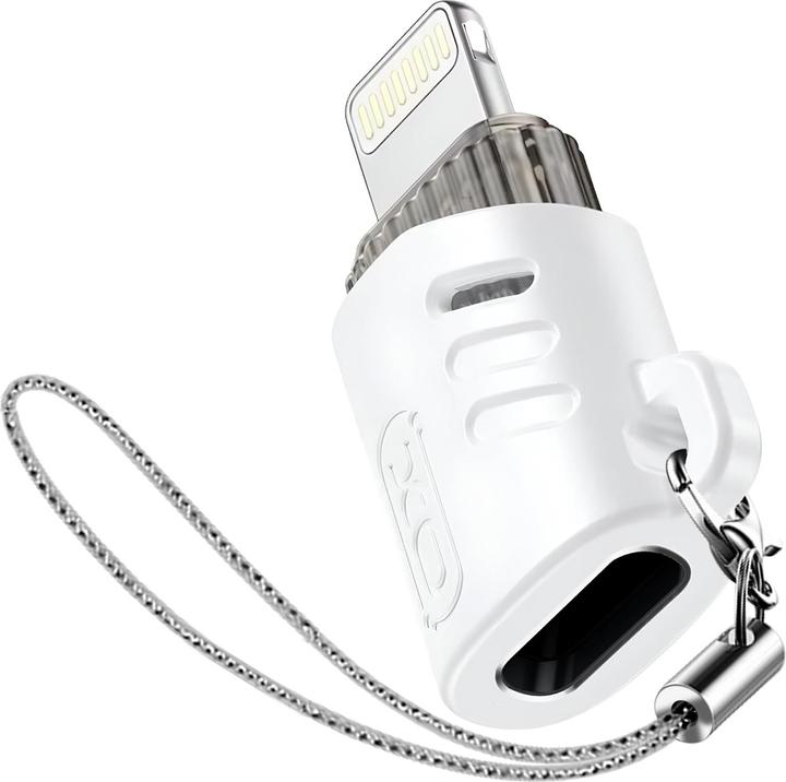 Produktbild xO Adapter NB256E USB-C - Lightning weiss (USB Typ C, Lightning)