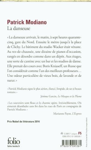 Produktbild La danseuse (Französisch, Modiano Patrick, 2025)
