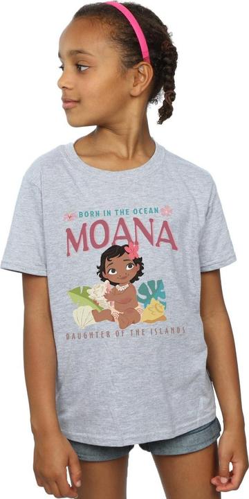 Immagine prodotto Disney Moana Born In The Ocean Maglietta Ragazze (116)