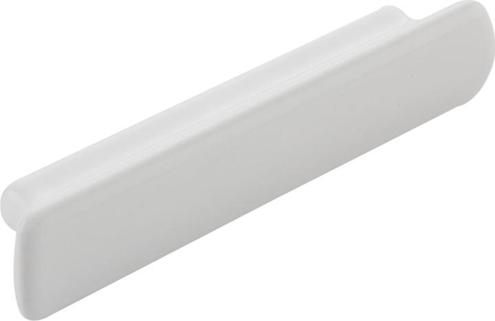 Actual product image Furnipart Furniture handle Vanilla LA 96, width 139.5 mm, white ceramic