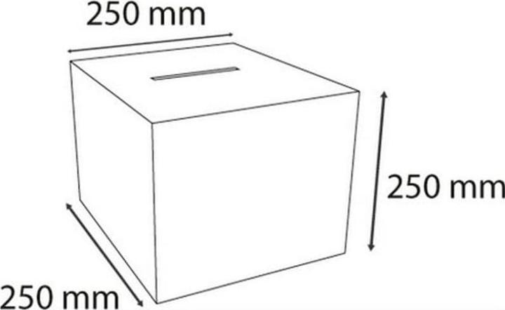 Produktbild Exacompta Einwurfbox (220 x 170 mm)
