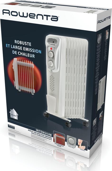 Actual product image Rowenta Intensium Indoor Grey 2000 W Oil Fan Heater (2000 W)