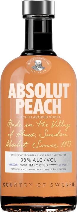 Produktbild Absolut Peach 38% Vol. 0,7l (1 x 70 cl)