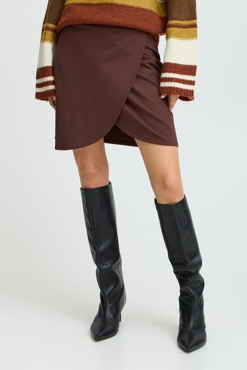 Actual product image B.young BYPARRIN WRAP MINI SKIRT 20815722 (M)