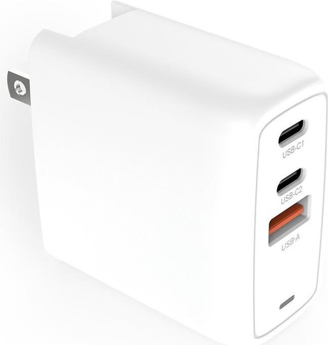 Actual product image Creative Φορτιστής Χωρίς Καλώδιο GaN με Θύρα USB-A και 2 Θύρες USB-C 67W Λευκός (51MZ0515AA000) (67 W)