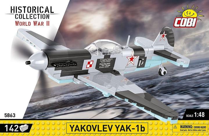 Produktbild Cobi Historical Collection 5863 - YAKOVLEV YAK-1B Easy Planes