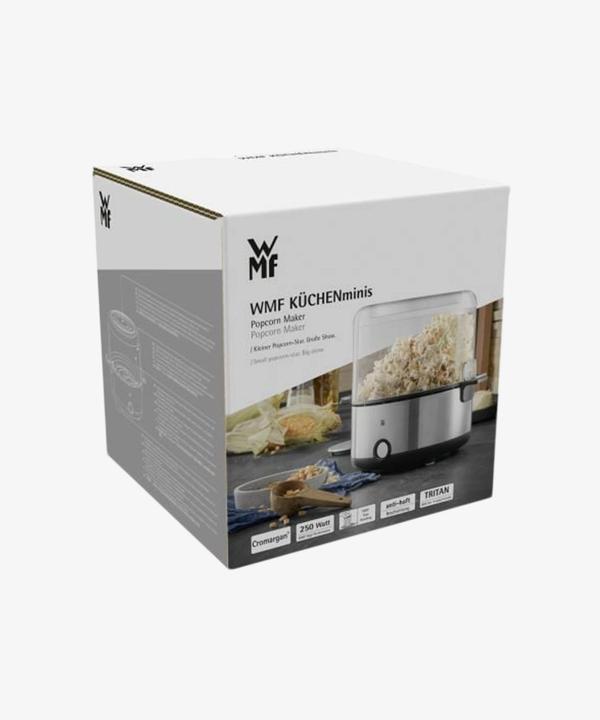 Image du produit WMF KITCHENminis Machine à pop-corn / Popcorn Maker avec couvercle et bol de service