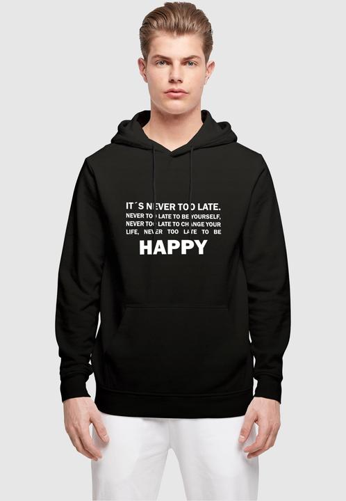Immagine prodotto Merchcode Felpa con cappuccio Never Too Late Basic - 111825 (3XL)