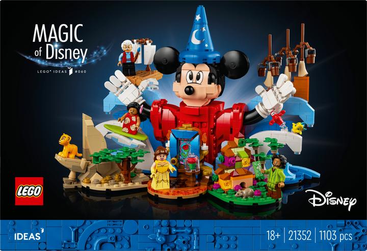 Image du produit LEGO Magie Disney (21352, LEGO Ideas, LEGO difficiles à trouver)