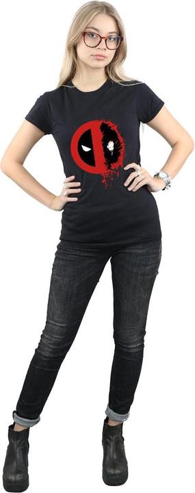 Produktbild Deadpool Split Splat Logo TShirt (XL)
