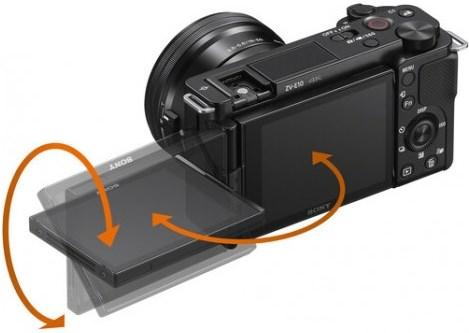 Actual product image Sony Alpha ZV-E10L (16 - 50 mm, 24 Mpx, APS-C / DX)