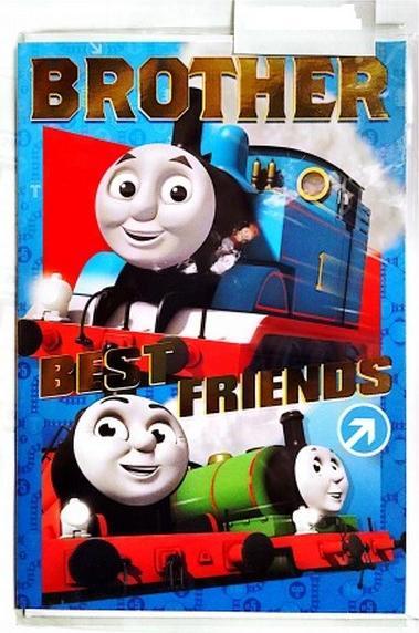 Image du produit Thomas & Friends - Carte de voeux BROTHER & BEST FRIENDS
