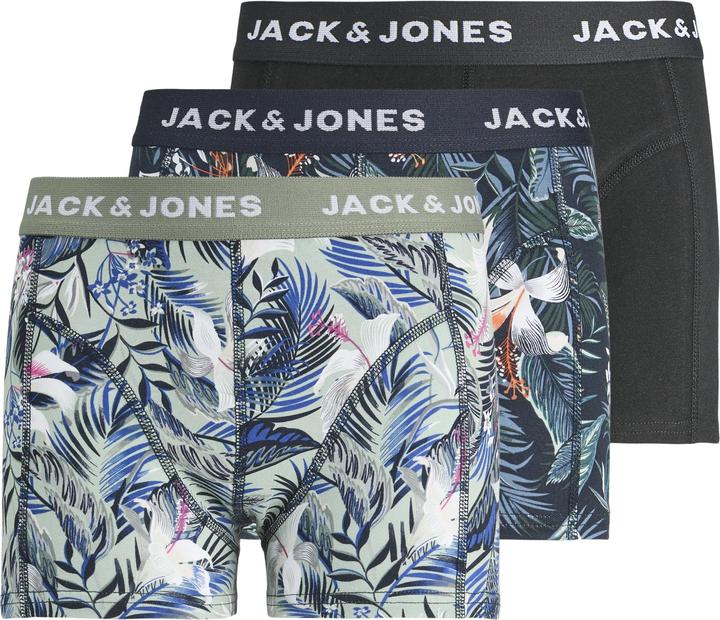 Jack & Jones Jacbrady Flower Trunks 3 Pack Jnr Sn (140, 3er Pack)
