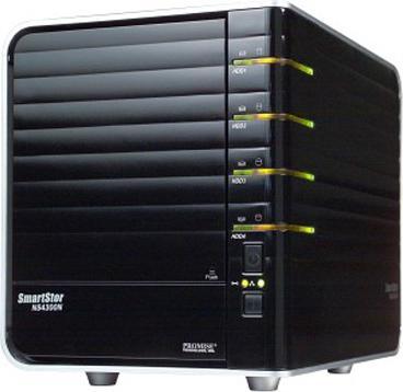 Produktbild Promise SmartStor NS4300N, NAS Gehäuse für 4 Festplatten