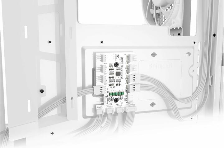 Actual product image be quiet! DARK BASE PRO 901 White (XL-ATX, mATX, Mini-ATX, ATX)