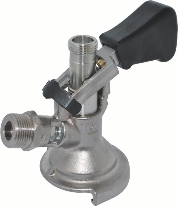 Image du produit Ich-zapfe Zapfkopf - Keg Verschluss, Kombi-Fitting, oberer Ausgang (Kelleranstich)