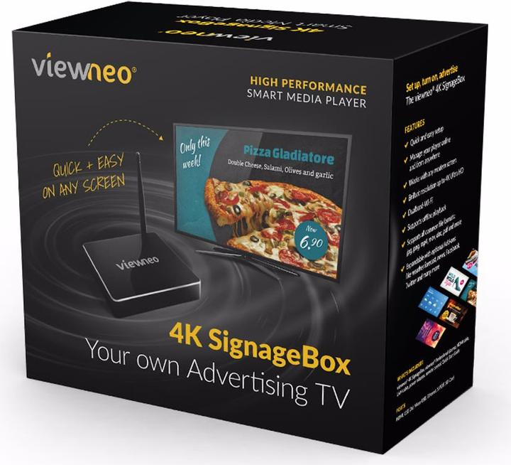 Produktbild Viewneo 4K SignageBox + Lizenz